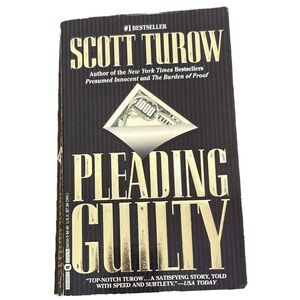 Scott Turow Pleading Guilty Paperback Novel Book‎ Crime Thriller Fiction Book